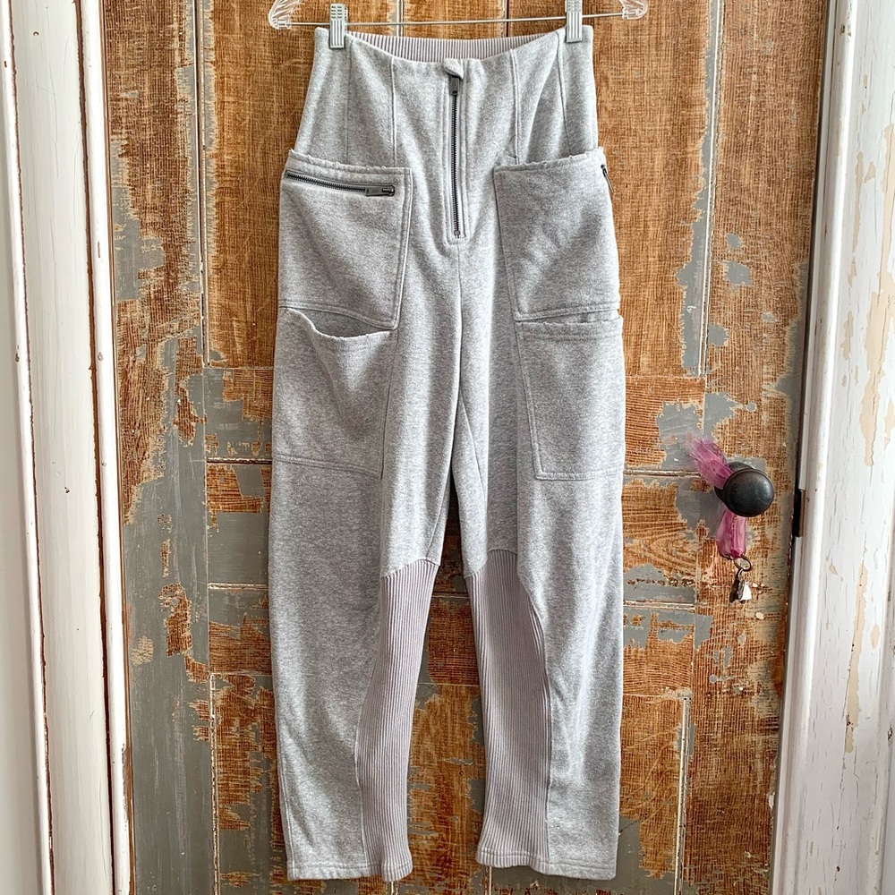 Free People Movement Break Away Pant Gray Sweatpants - Picture 6 of 15
